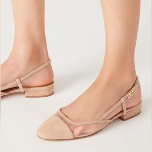 Steve Madden Belinda mesh sling back flats